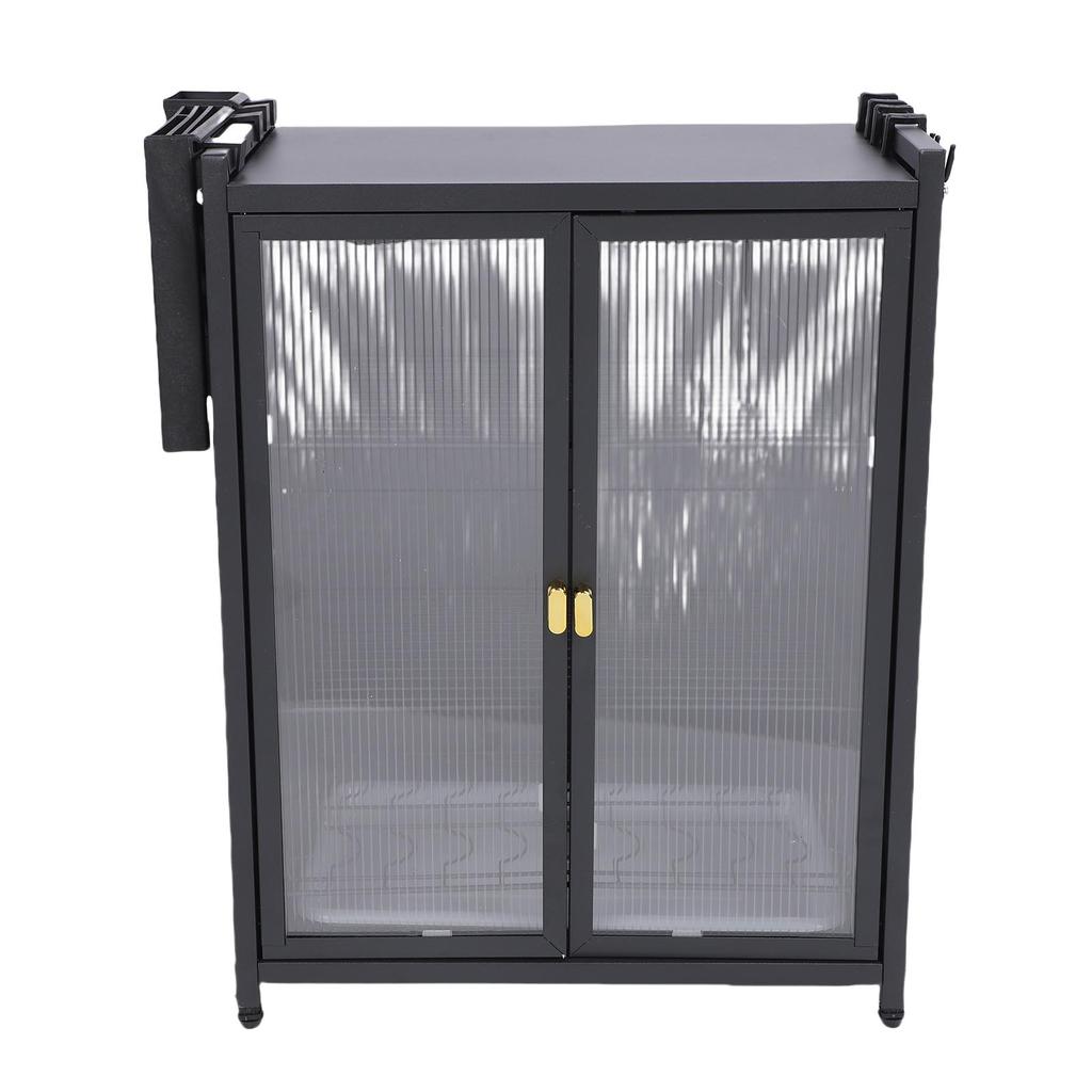 Кухонный шкаф для хранения посуды на столешницу, 3-ярусная сушилка для посуды, компактный многофункциональный органайзер с большой полкой для хранения