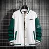 Men's Hip-hop Casual Baseball Jacket Fit Neutral Baseball Uniform Bomber Jacket Youth Trend College Wear Autumn