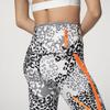 Adidas Леггинсы для йоги и фитнеса X Stella McCartney с леопардовым принтом, женские леггинсы черного и белого цвета FU0709