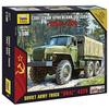 Zvezda 1/100 Ural 4320 Russian 6x6 Truck Plastic Model