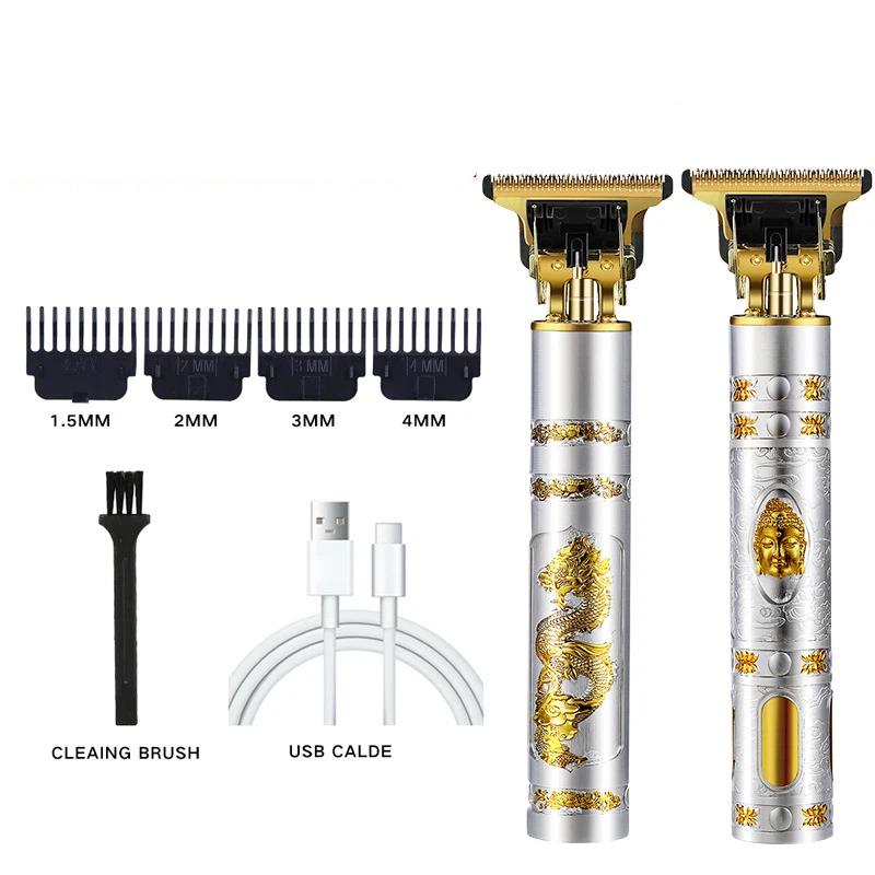 New Style Hair Clipper Retro Oil Head Electric Clipper Carving Clipper Hair Cutting Set Professional Electric Hair Clipper Clipper
