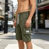 Men's Cargo Pants Lightweight Straight Leg Loose Fit Workwear Shorts with Multiple Pockets Durable Fabric Comfortable Design