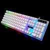 Wired USB Computer Keyboard Colorful Backlight Keyboard Waterproof Game Keyboard