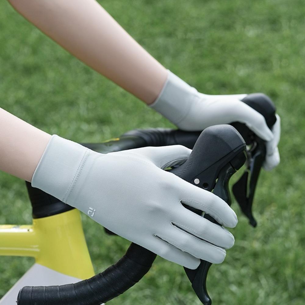 Touch Screen Ice Silk Gloves Highly Elastic Driving Mittens New Riding Driving Gloves Unisex