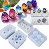 Ball UV Resin Silicone Mold Globe Pendant Egg Shaped DIY Jewelry Making Molds