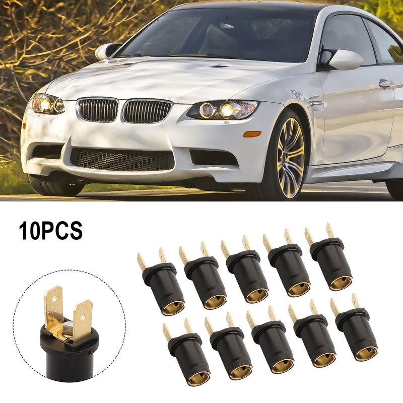 10pcs/set Car Side Light Bulb Holders trument Lights Lamp Bases 170790 85785055 For 6V/12V/24V Ba9s 989/233 Bulbs