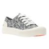 Womens/Ladies Jazzin Plus Leopard Print Platform Trainers