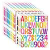 English Letter Sticker 2 Inch Art Body Vinyl Festival Poster Gift Water Cup DIY Alphanumeric Sticker