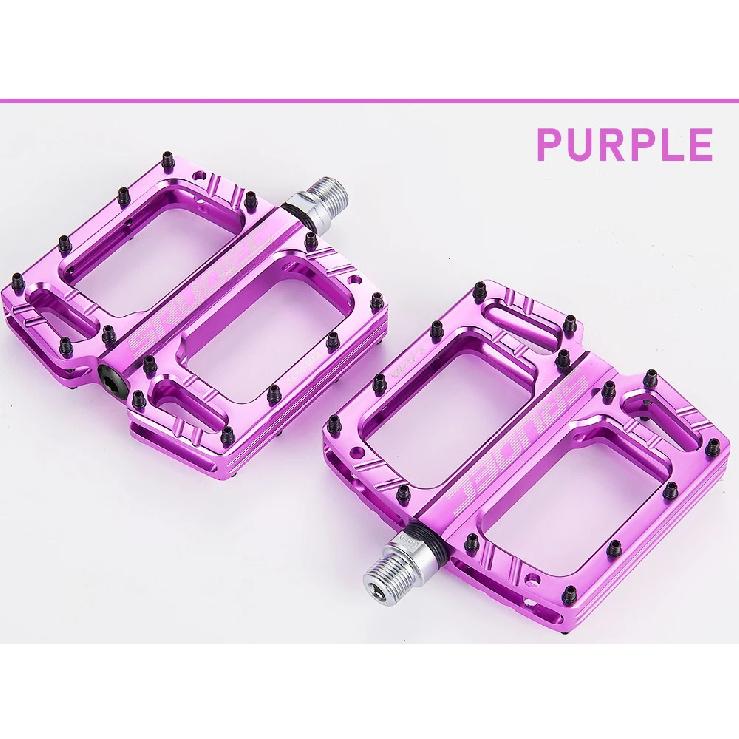KRSEC CNC 3 Bearing Bicycle Pedals BMX MTB Anti-Slip Bike Pedals Aluminum Alloy Downhill Cycling Parts