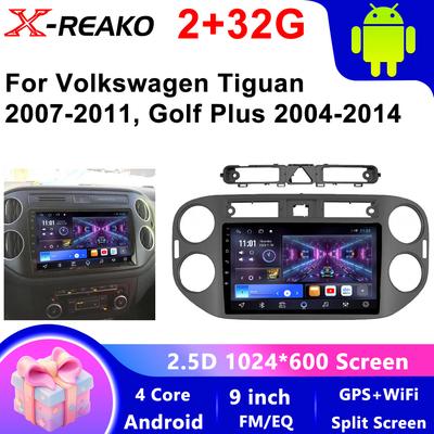 Автомобильное радио для Volkswagen VW Tiguan 2006 2010 2016 Golf Plus 2004-2014 Wireless Carplay Android Auto Car Stereo Multimedia Player