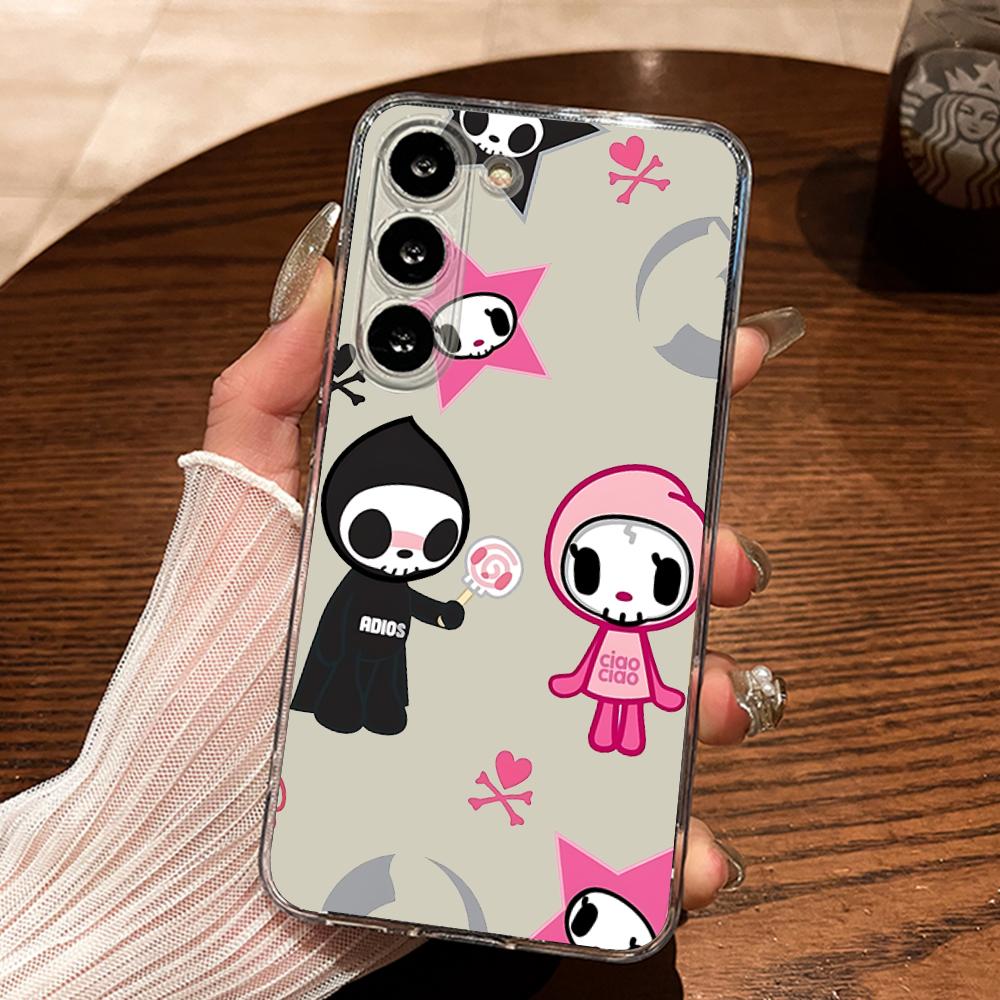 Чехол для телефона T-Tokidokis Unicorno stellina Силиконовый Для Samsung S30,23,21,22,20 FE lite,S10,9,PIus Note20ultra Мягкий Прозрачный