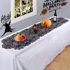 Mesh Gothic Lace Tablecloth Translucent Halloween Table Decoration  Restaurant