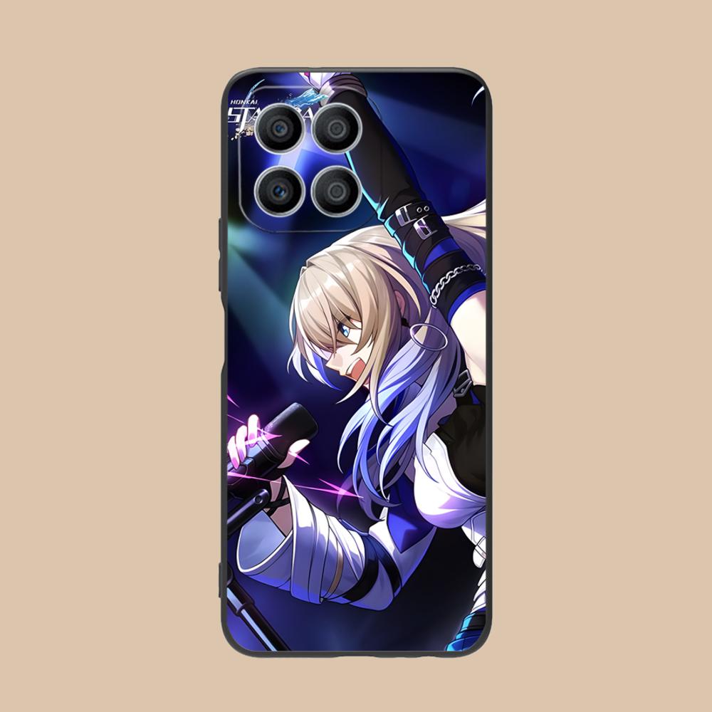 HSR Сервал Матовый ТПУ Чехол для Мобильного Телефона для Honor 90 80 70 60 50 30 20 10 9 8 7 Pro S SE Lite 5G Цветной Печатный Чехол
