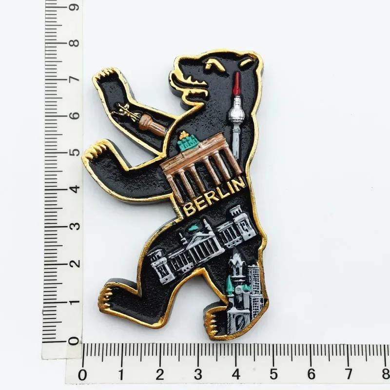 Немецкие магниты на холодильник Берлин Франкфурт Гамбург Фрайбург Мюнхен Нойшванштайн туристические сувениры магнитные наклейки путешествия подарки