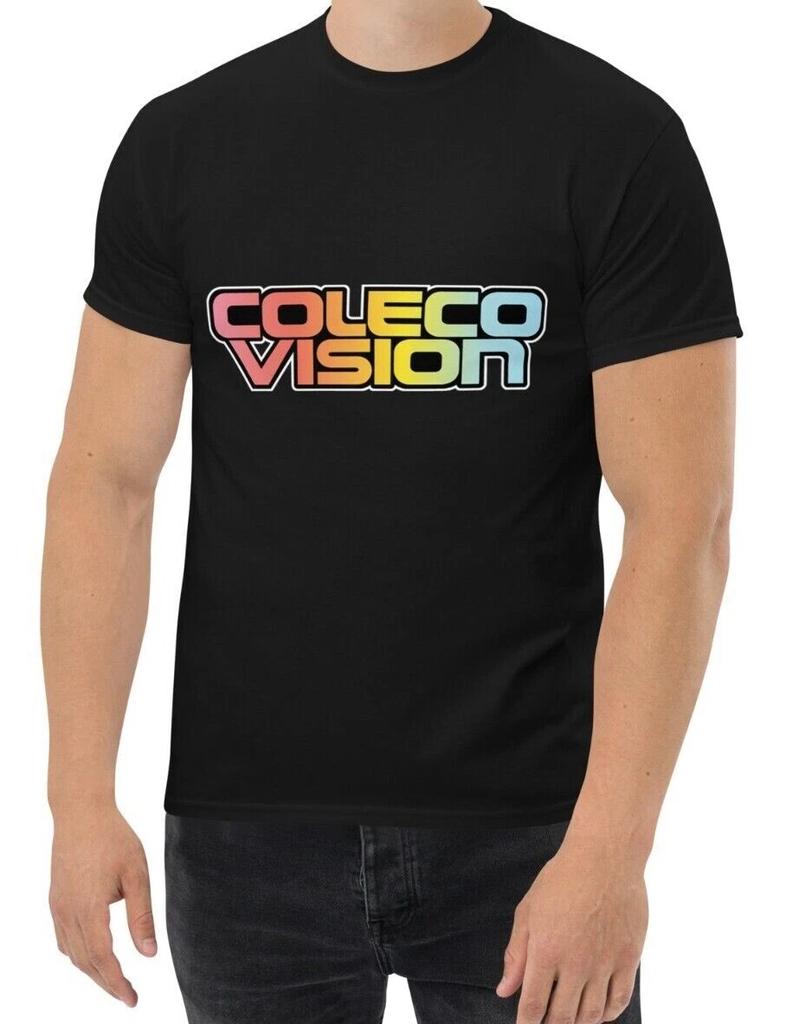 Новая мужская футболка S-3XL в стиле ретро-аркад, Винтаж, Coleco Vision, Японское Аниме Манга