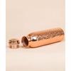Copper Bottle (800 Ml), Hammered Copper Water Bottle,