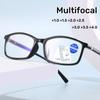 Прогрессивные мультифокальные очки для чтения для мужчин и женщин, анти-синий свет, очки для ближнего и дальнего зрения, пресбиопия