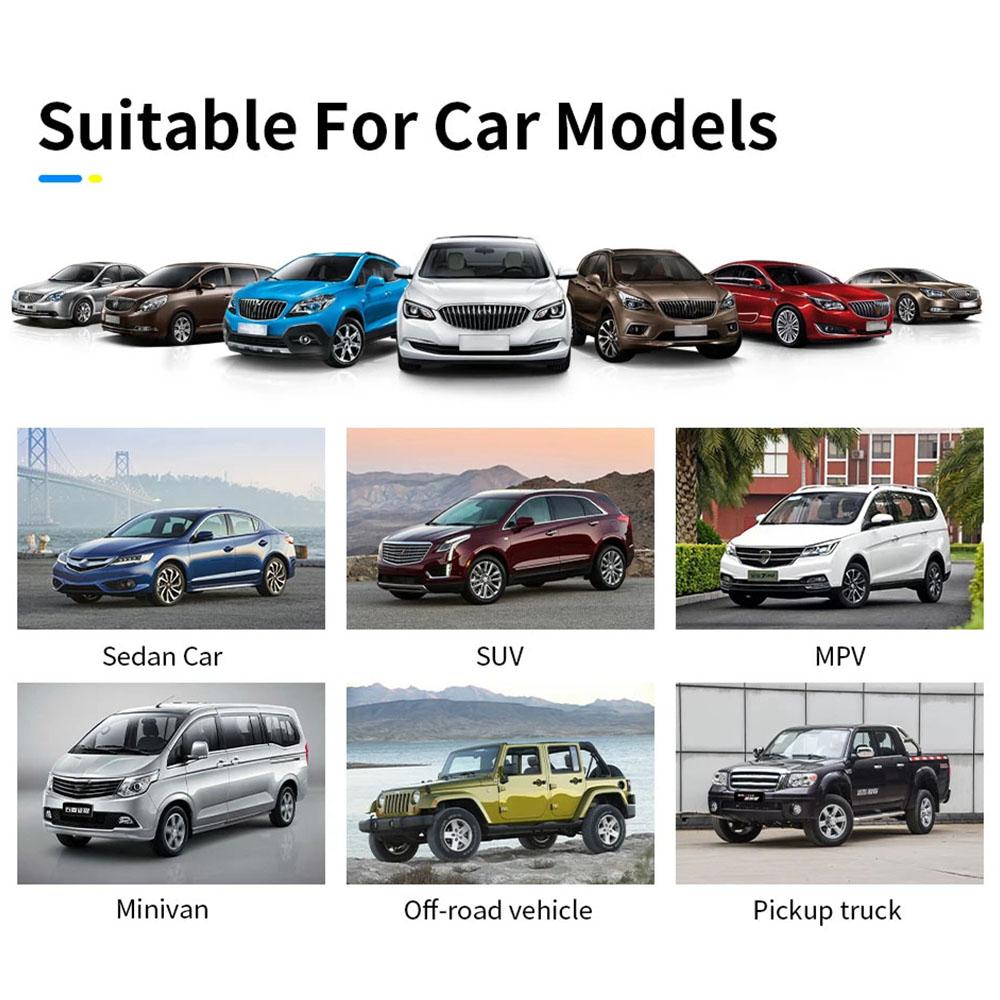 Car TPMS LCD Digital Display Tire Pressure Alarm System Auto Security Alarm Cigarette Lighter Wireless Sensors