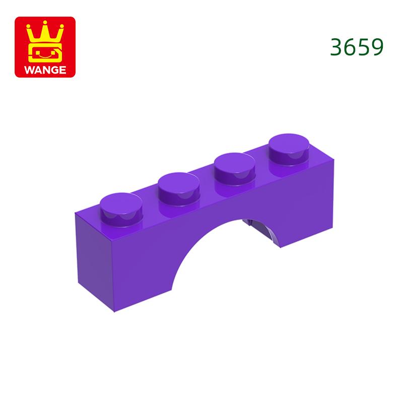 Нетоксичные 81 шт./лот 3659 1x4x2 Плоские арочные строительные блоки Moc Строительные аксессуары Детали Совместимые с Кирпичами Детские игрушки Подарок