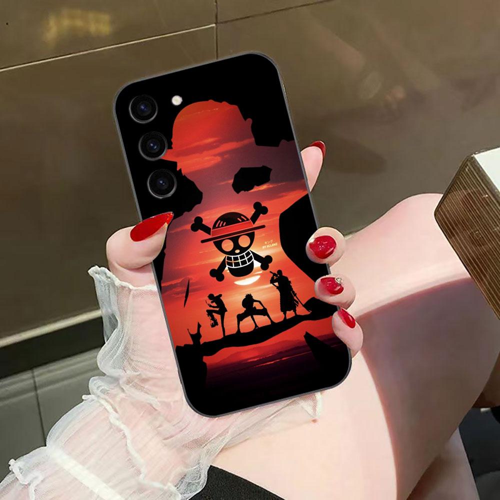 Чехол для телефона Аниме One Piece Луффи для Samsung Galaxy S26 S25 EDGE S24 S23 S22 S21 S20 FE S10 Ultra PLUS LITE Чехол-оболочка