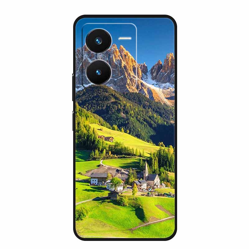 Чехол для Vivo IQOO Z8 Роскошный Мягкий ТПУ Силиконовый Чехлы для Телефона для Vivo IQOO Z8X 5G V2314A V2312A Защитная Обложка Мультяшный Новый Funda