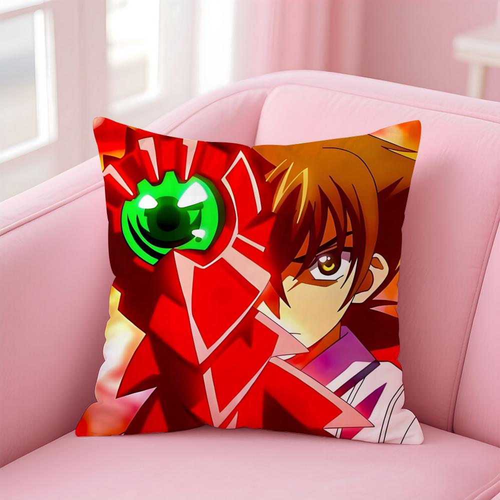 Anime Cartoon HHigh SSchool DxDBeautiful Cushion Cover Pillow Case Soft Skin Friendly Fabric Concealed Zipper