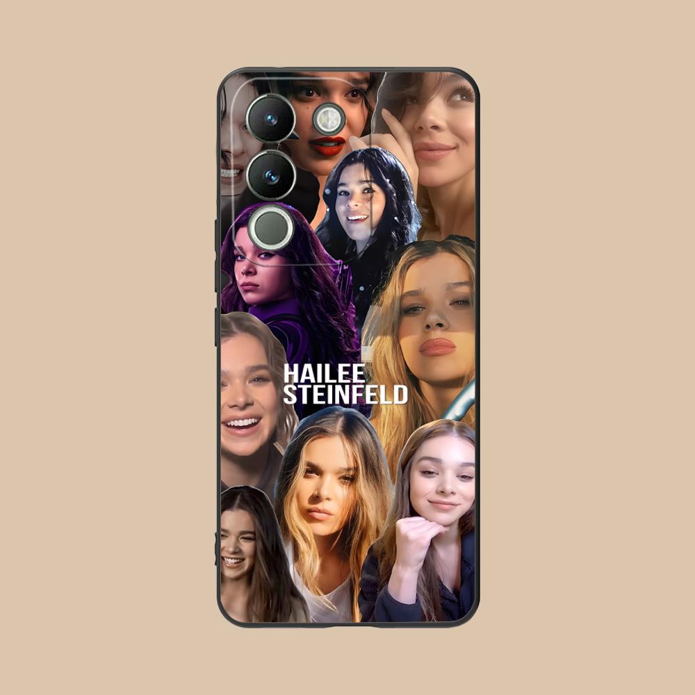 Матовый ТПУ чехол для мобильного телефона Hailee Steinfeld для VIVO V60 V50 V40 V30 V29 V27 V25 V23 Pro Lite 5G Цветная печать