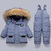 Children Clothing Set Baby Winter Warm Down Jackets Parka Boys Infant Overcoat Toddler Girl Clothes Kids Snowsuit
