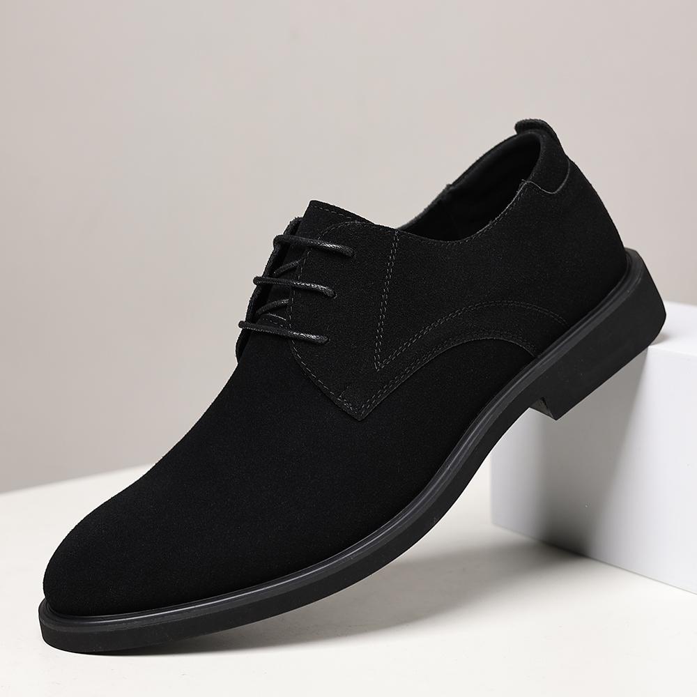 Модные Высококачественные Мужские Деловые Туфли Британского Стиля Мужские Кожаные Оксфорды Новая Тенденция Мужские Туфли для Ходьбы из Полиуретановой Кожи
