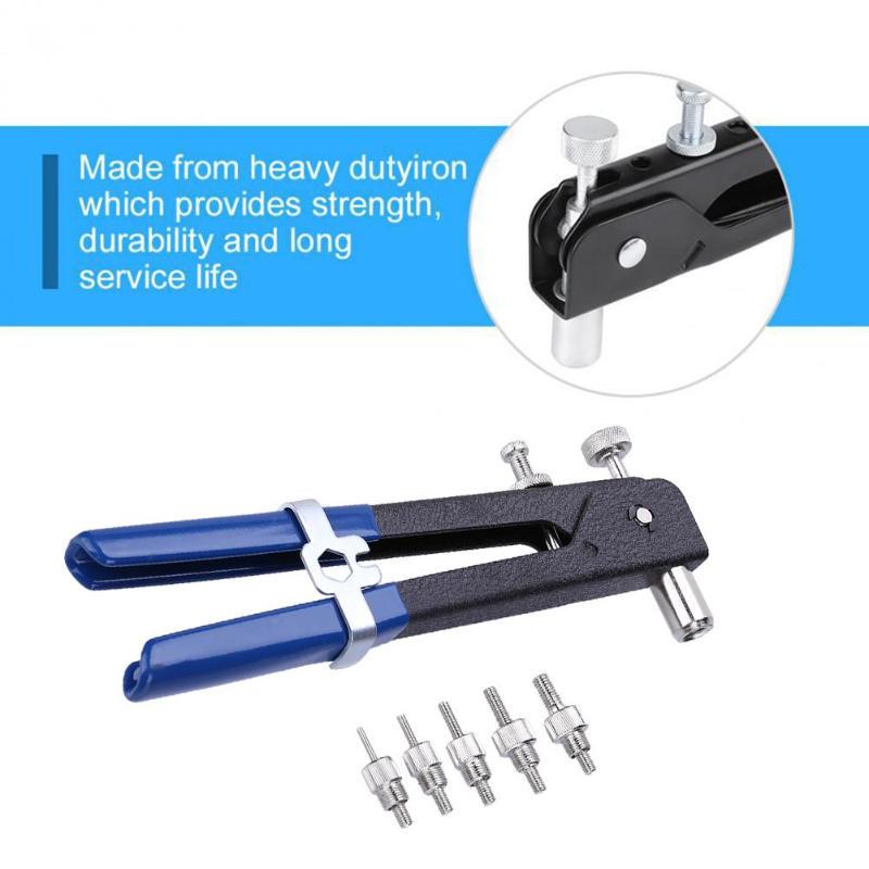 86 шт., пистолет для заклепок, сверхмощная гайка, резьбовая вставка, набор для ручных клепок M3-M8, заклепки, гайки, пистолет для ногтей, инструменты для домашнего ремонта