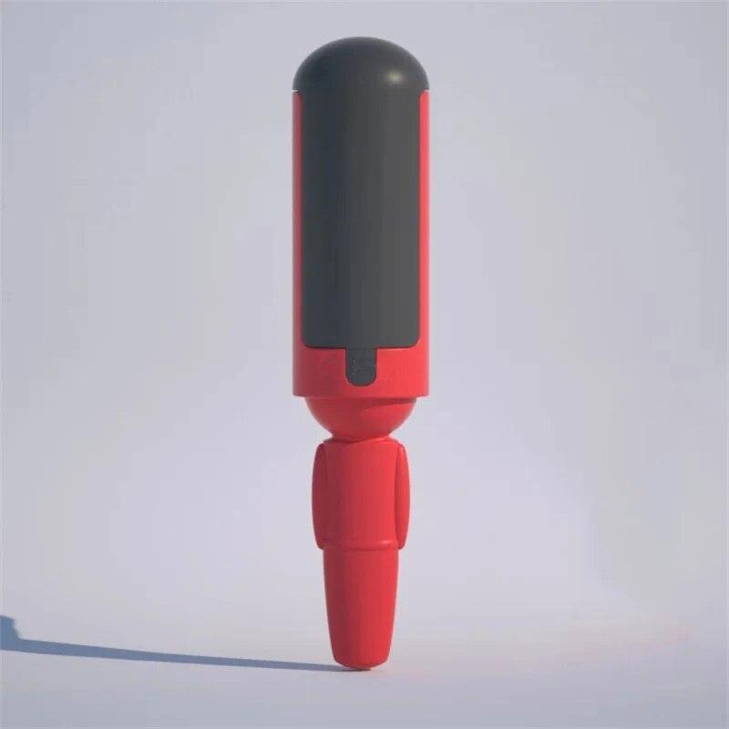 1 шт., средство для удаления шерсти домашних животных, кошачьей шерсти, наклейка на ролик, самоочищающееся средство для удаления ворса, одежда, электростатическая многоцелевая щетка