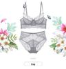 Lace Push-Up Underwear Set for Women - Comfortably Minimizes Large Breasts
