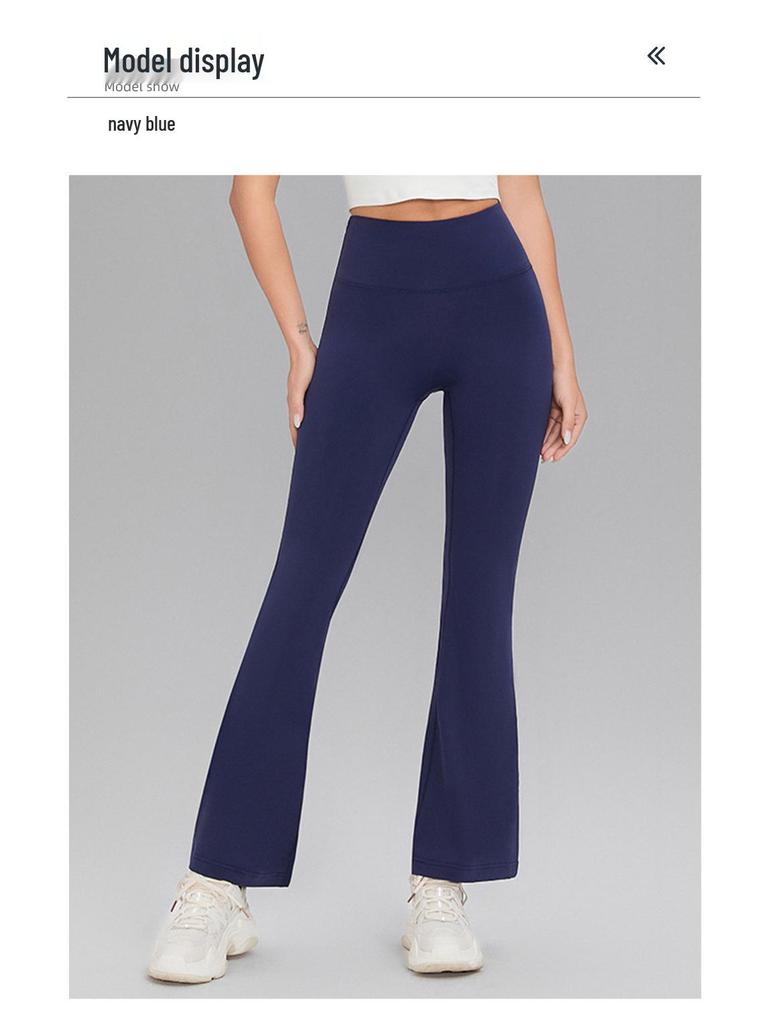 High-Waisted Tummy Control Flared Yoga Pants for Running & Pilates