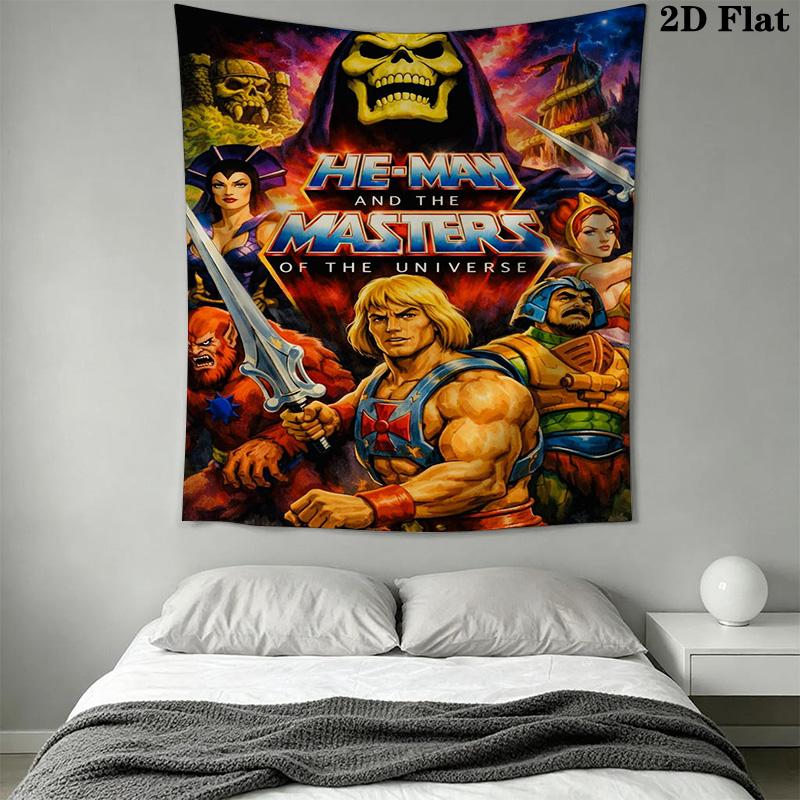 Heman Masters Universe Bedding 1 Duvet Cover 2 Pillowcase Without Core Duvet Cover And Pillowcase Soft And Comfortable