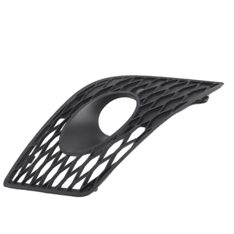For Seat Leon CUPRA 1P 2005-2011 Front Bumper Fog Light Grill Honeycomb Mesh Fog Light Lamp Cover Matte Black