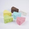 Realistic Cheese Squishy Toy Super Soft Slow Rebound Fidget Toy Cheese Pinch  for Kids Adults
