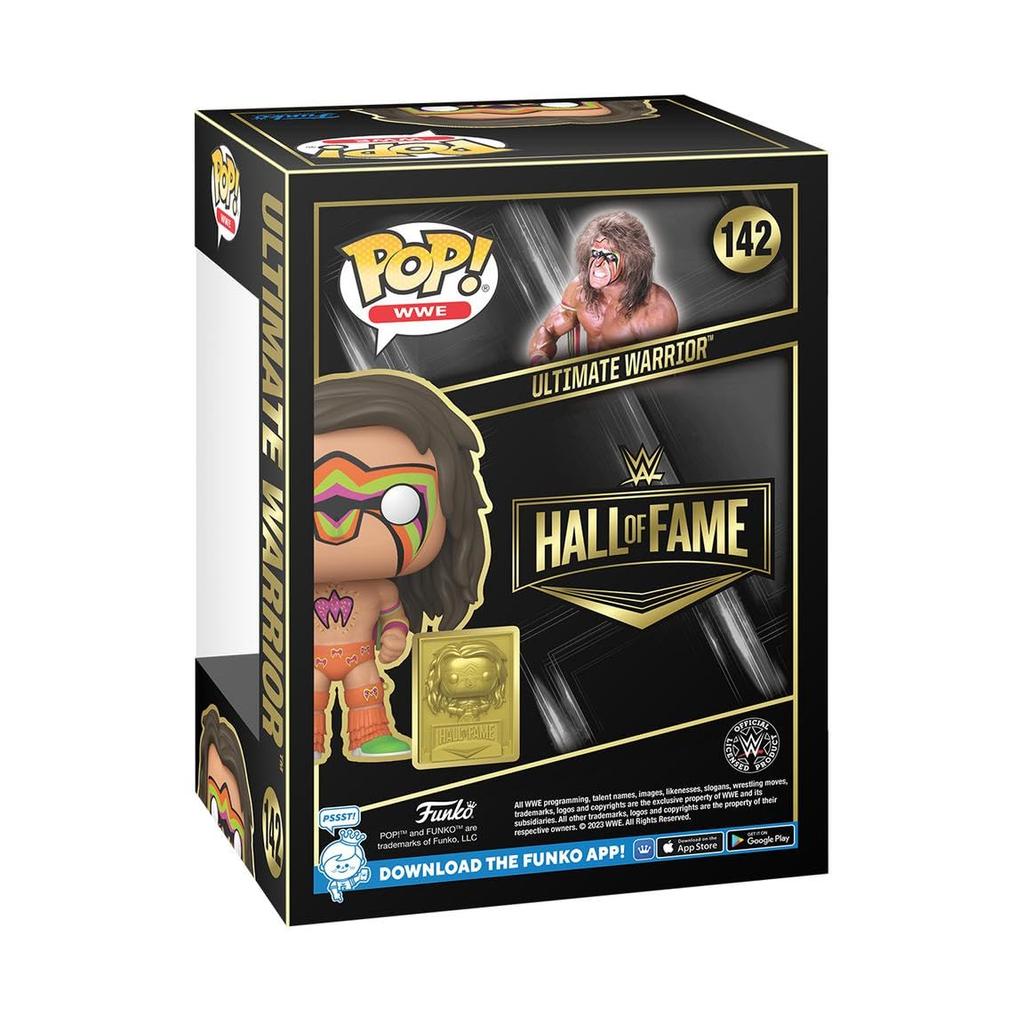 Pro Wrestling Ultimate Warrior Figure Funko WWE Funko POP! [GameStop Exclusive]