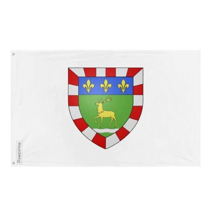 Drapeau - Causapscal - 64 X 96 Cm - Polyester - Impression Recto/verso - Œillets En Fer