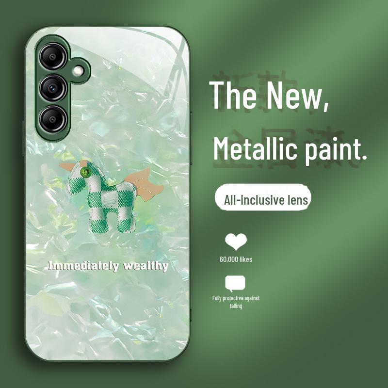 Чехол для мобильного телефона Samsung A14 Ragdoll Pony: A20 Liquid Glass, A30 Full Package, A32 Advanced FE Anti-Fall, дизайн Net Red