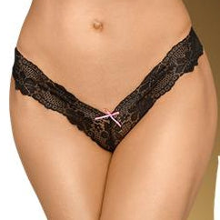 DANGEROUS DARLING Black Brazilian Panties - Penthouse - Thongs and Panties