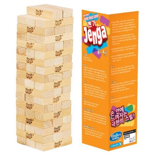 Цилиндр Hasbro Game Jenga, разные цвета