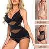 Bodysuit Shapewear For Women Tummy Control Rompers Waist Trainer Full Body Shaper Under Dress V Neck Bra Camisoles Jumpsuit Top