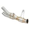 Slip On For Triumph Speed Triple 1200 RS RR 2021 2022 2023 Motorcycle Exhaust Escape Middle Link Pipe Connect Original Muffler