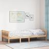 VidaXL Children's Bed Without Mattress 80x200 Cm Solid Pine Wood, Single Bed, Mid-High Bed, Wooden Bed, Mid-High Bed 855024
