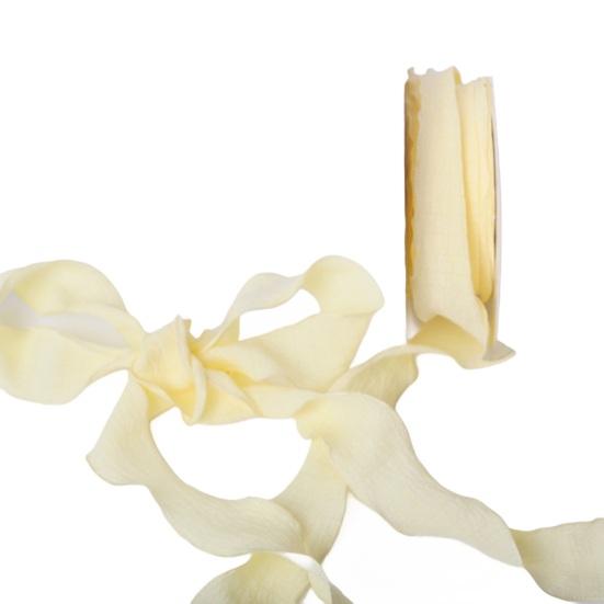 Yousheng 1 рулон 900x2,5 см Лента с оборками DIY Шитье Цветок Свадебные букеты Рождественская подарочная коробка Упаковочная декоративная лента Однотонная полиэстеровая плиссированная