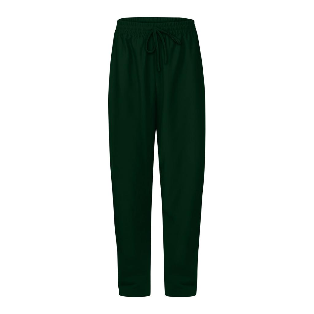 Женские зимние спортивные штаны, однотонные повседневные брюки, женские флисовые спортивные штаны, широкие прямые брюки