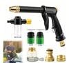 High-Pressure Water Gun Nozzle for Car Wash, Home Use, and Garden Watering