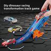 Dinosaur Shape Folding Track Car For Kids With Transforming Features And Interactive Play