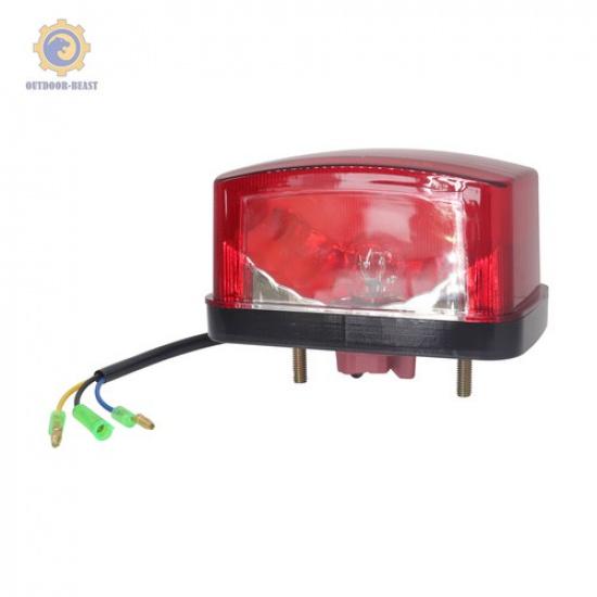 For Yamaha Raptor 250 YFM250R 2008-2013 Taillight Braking Lamp w/ Bulb