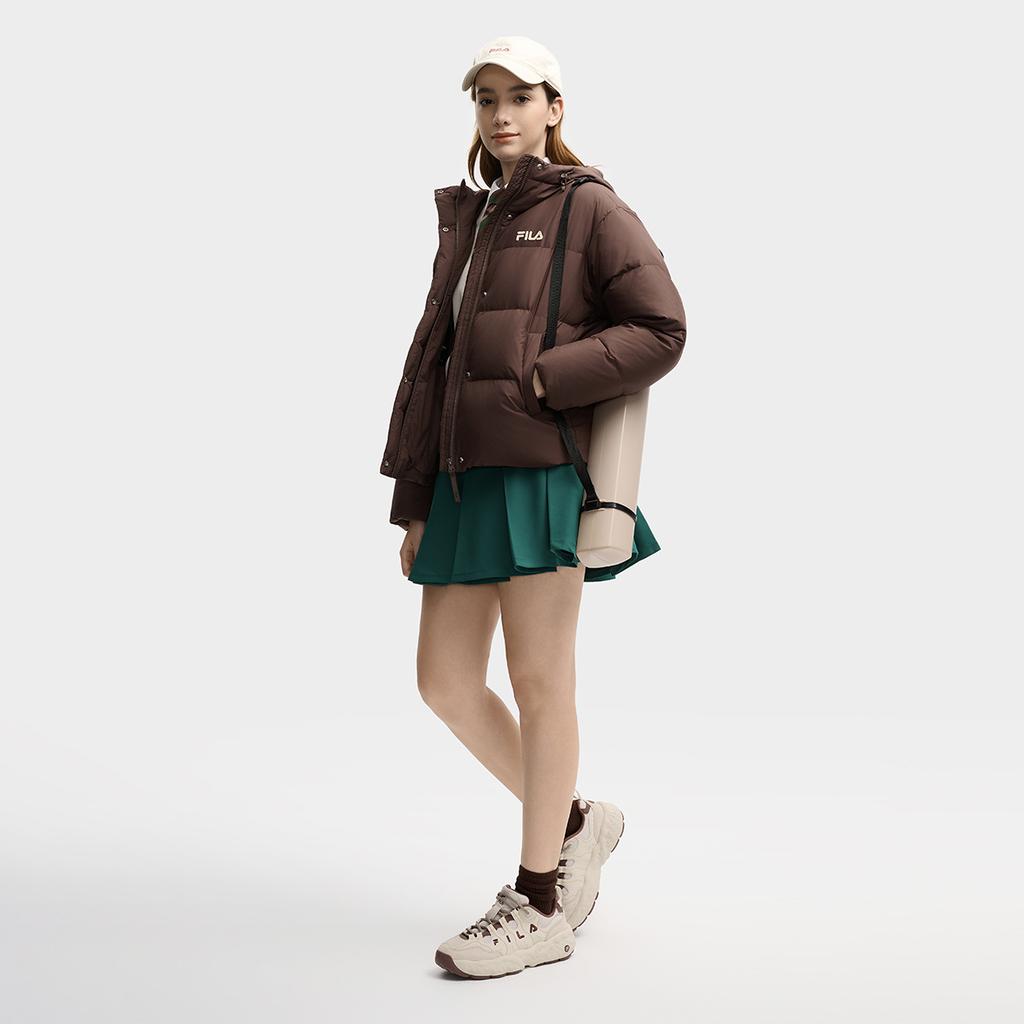 Fila Свободная фитнес пуховая куртка женская верхняя одежда F51W549905FBN